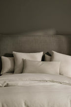 Ravello Linen Flat Sheet Sage – view 5