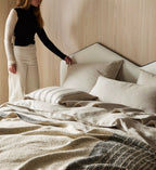 Ravello Linen Pillowcase Set Bone – view 3