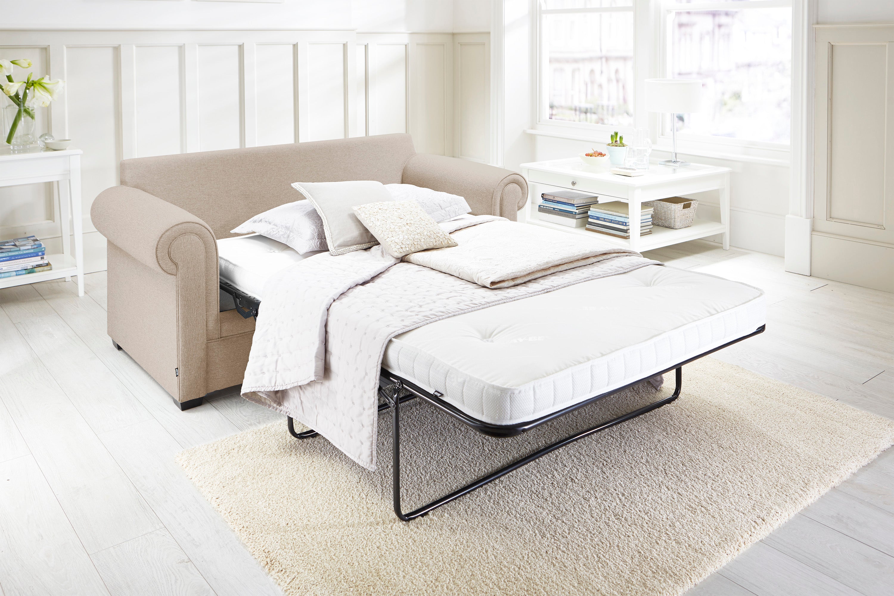 Jay-Be® Classic Sofa Bed with e-Pocket®  Sprung Mattress - Two seater