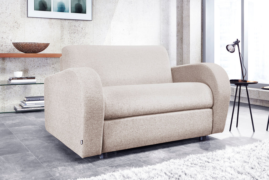 Jay-Be® Retro Sofa Bed Chair with Deep Sprung Mattress - One seater