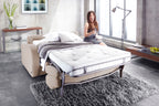 Jay-Be® Retro Sofa Bed with Deep Sprung Mattress - Two seater