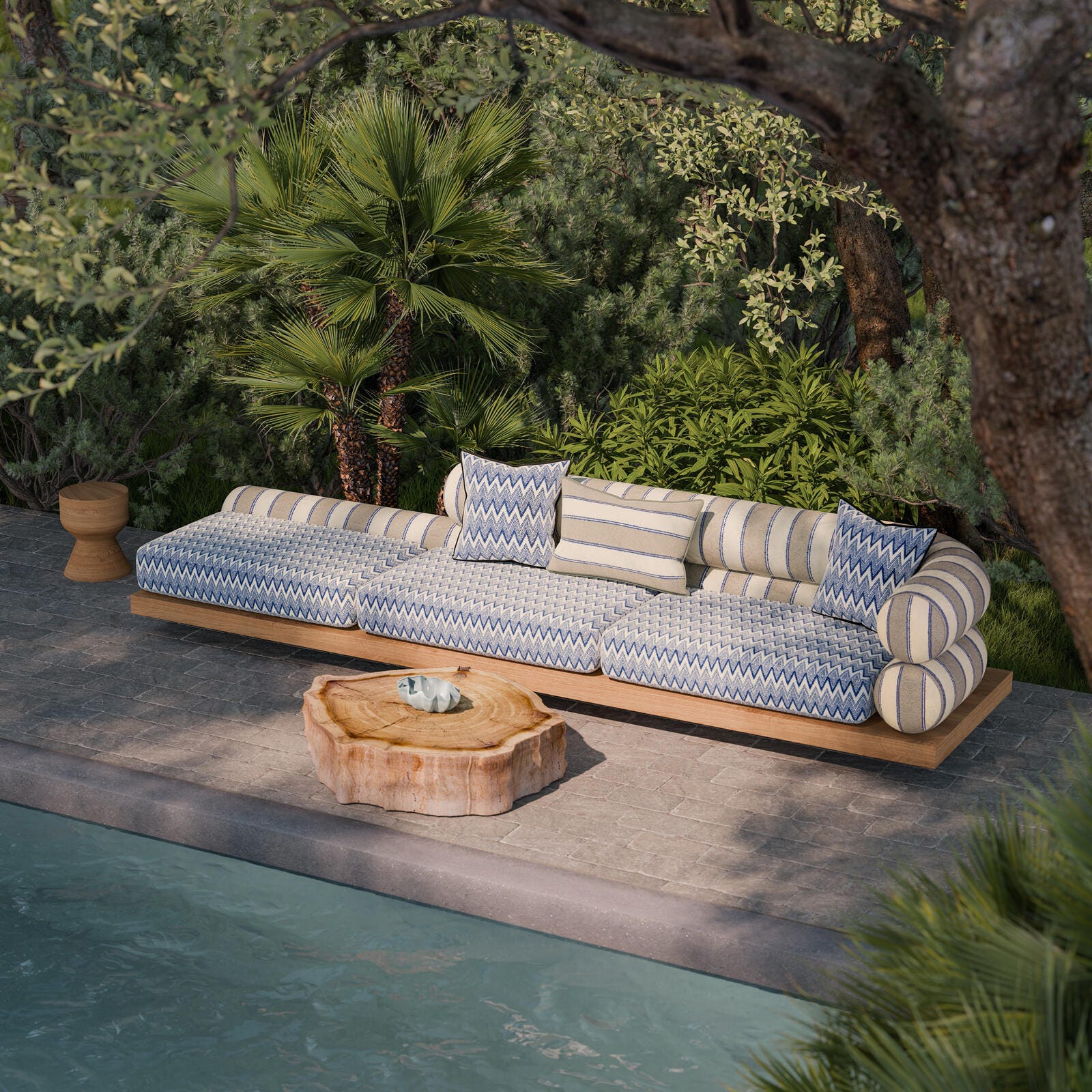 Scatter & Lumbar Cushions Outdoor