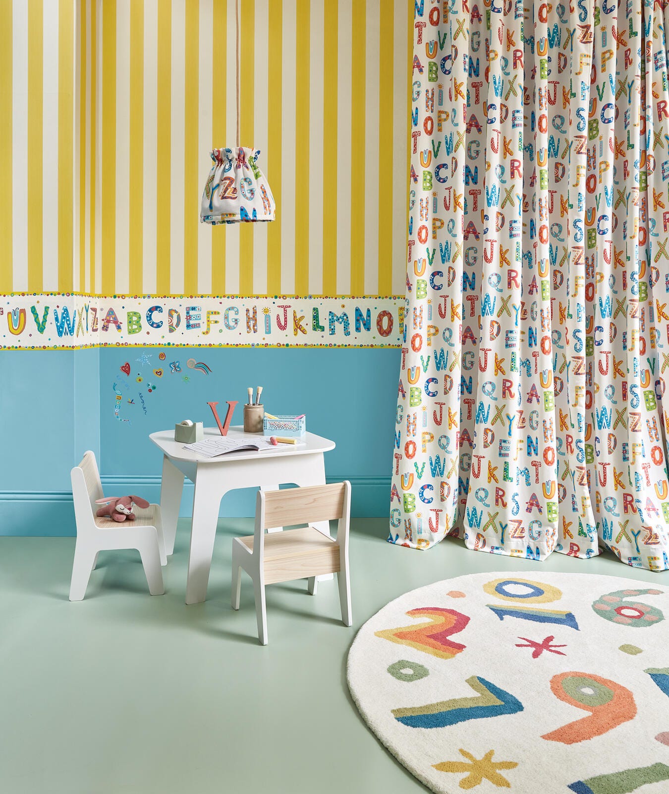 Abc Wallpaper Border