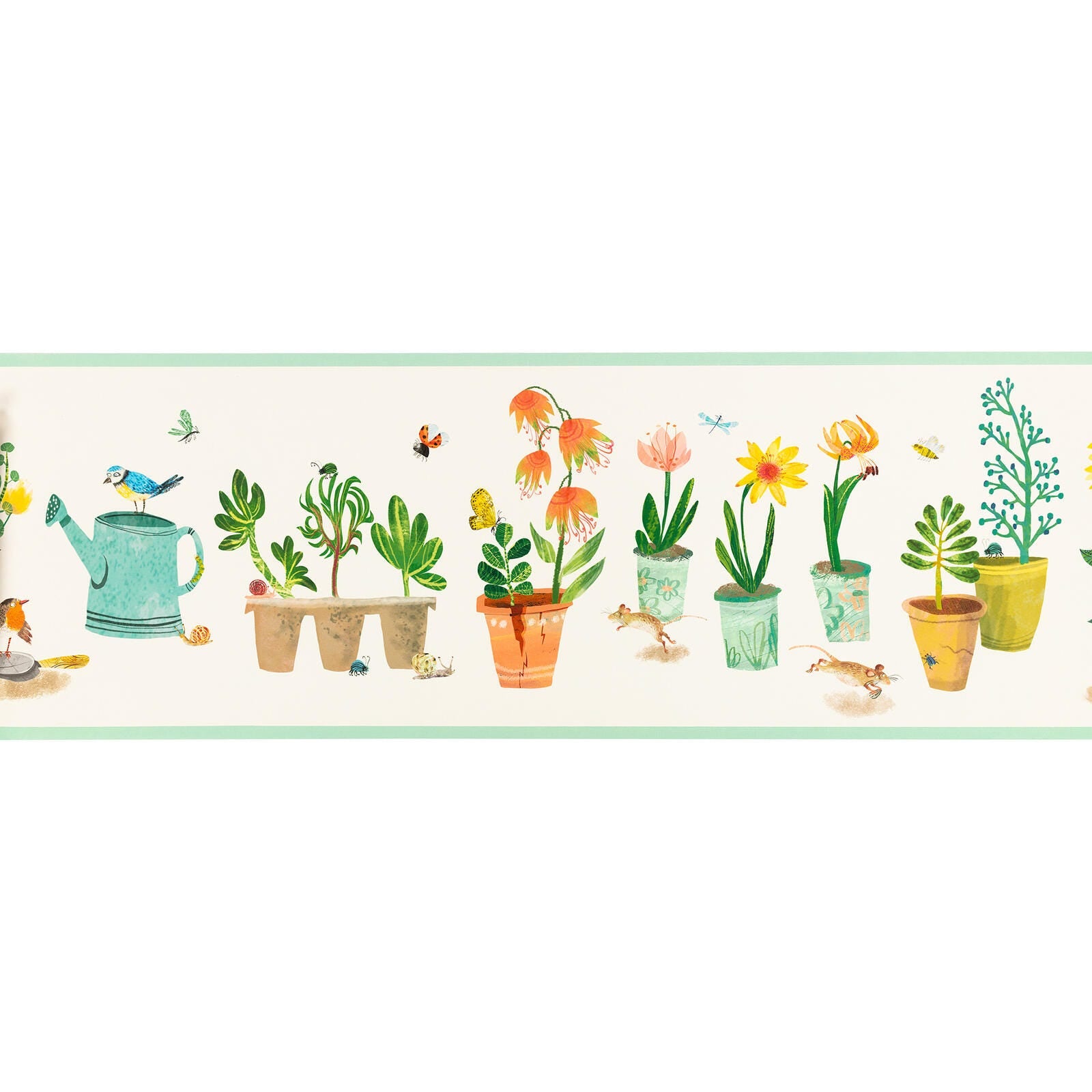 Garden Grow Wallpaper Border