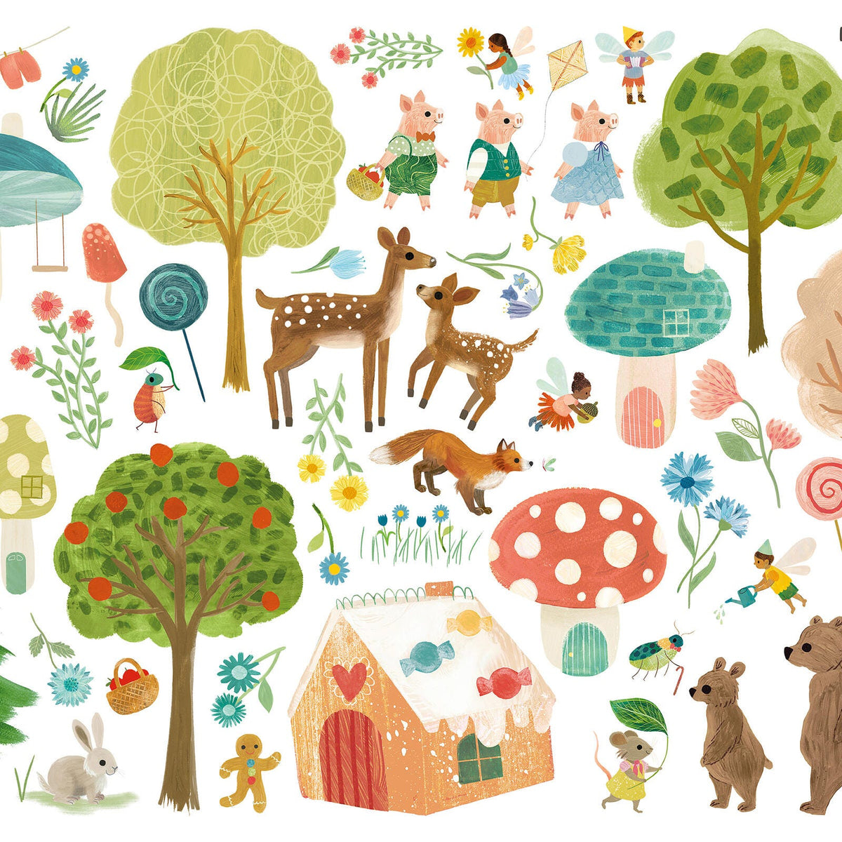 Fairytale Forest Wall Stickers – view 2
