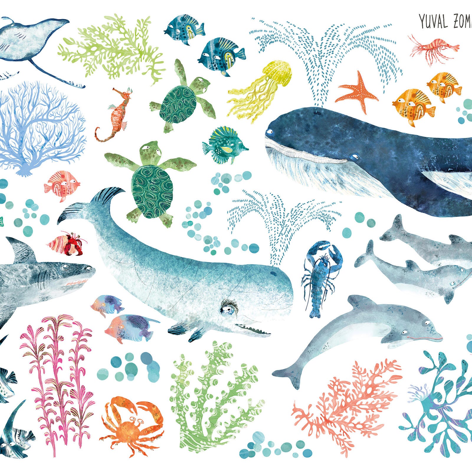 Coral Kingdom Wall Stickers