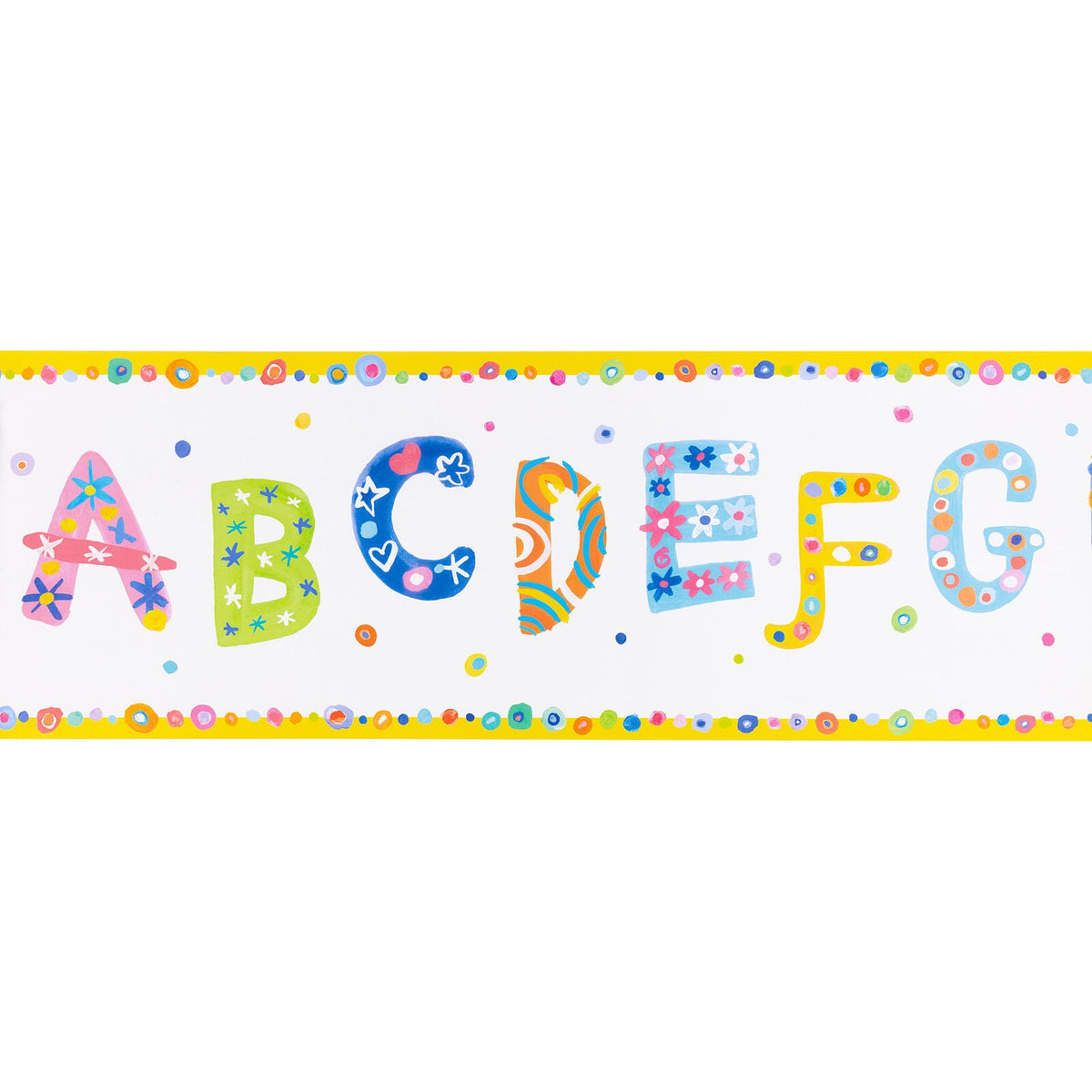 Abc Wallpaper Border