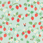 Strawberry Patch Wallpaper