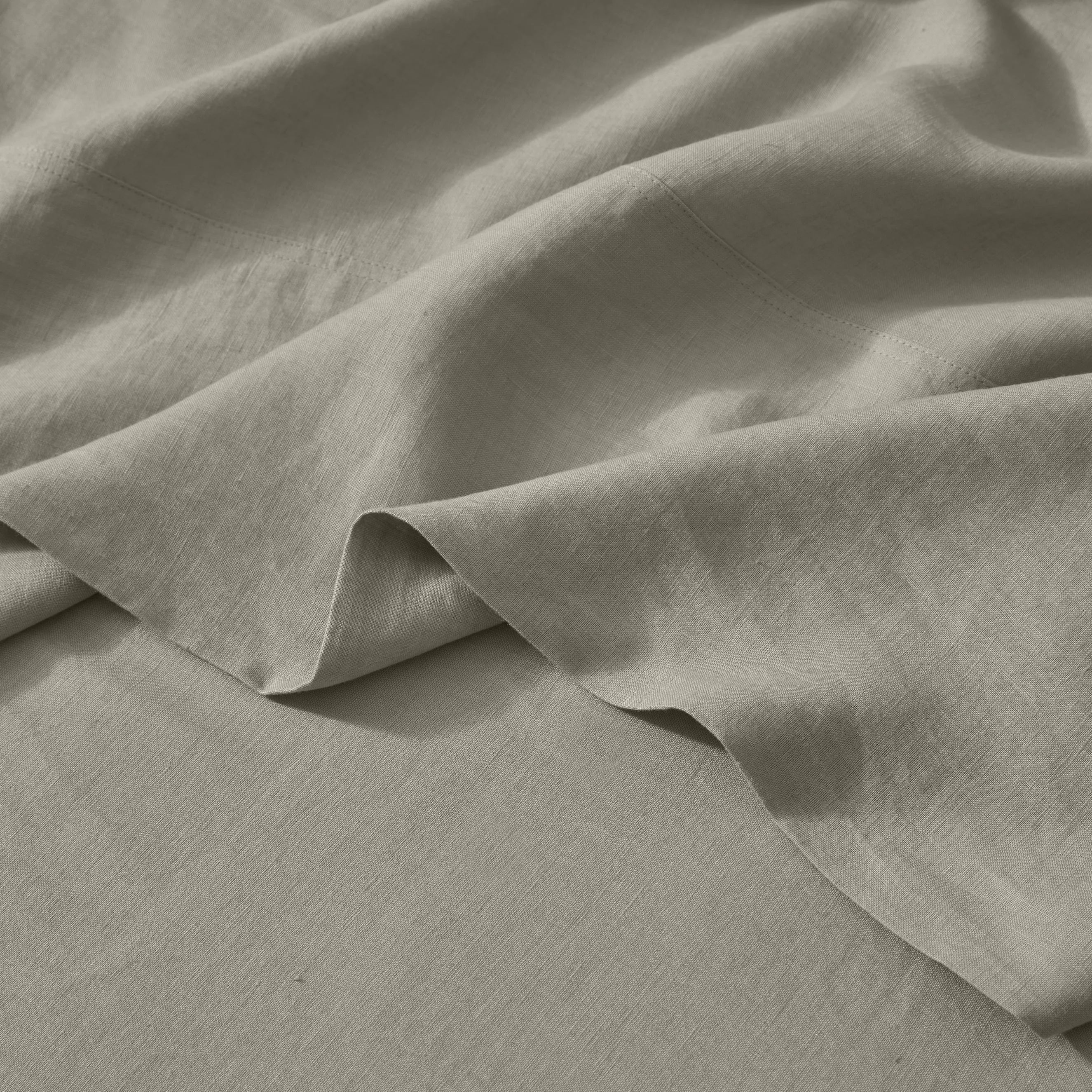 Ravello Linen Flat Sheet Bone