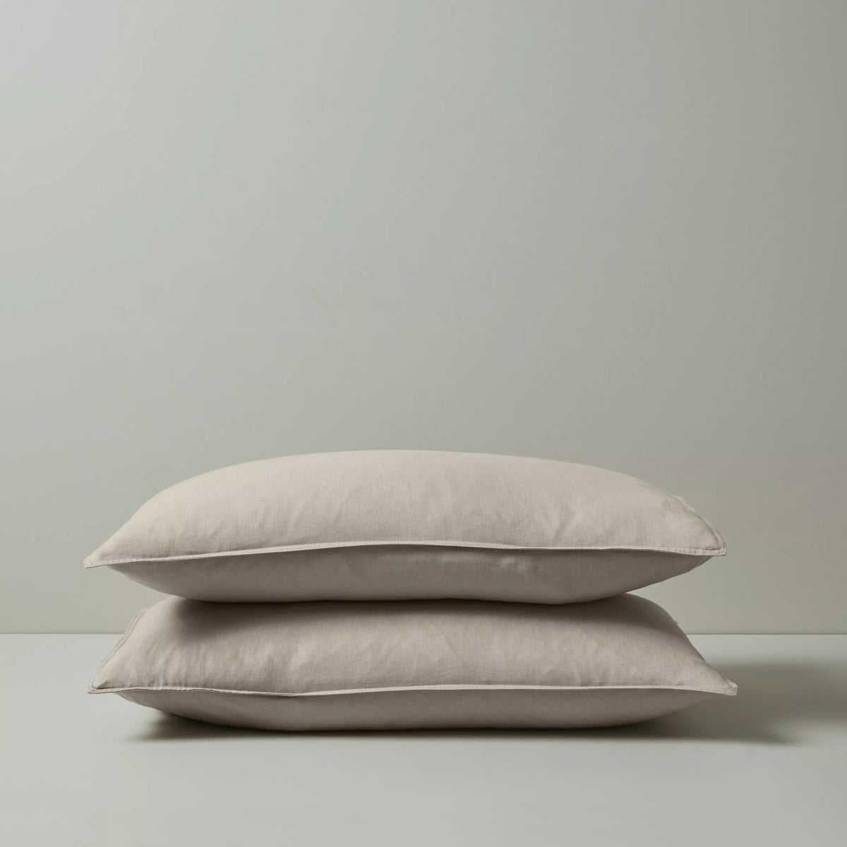 Ravello Linen Pillowcase Set Bone