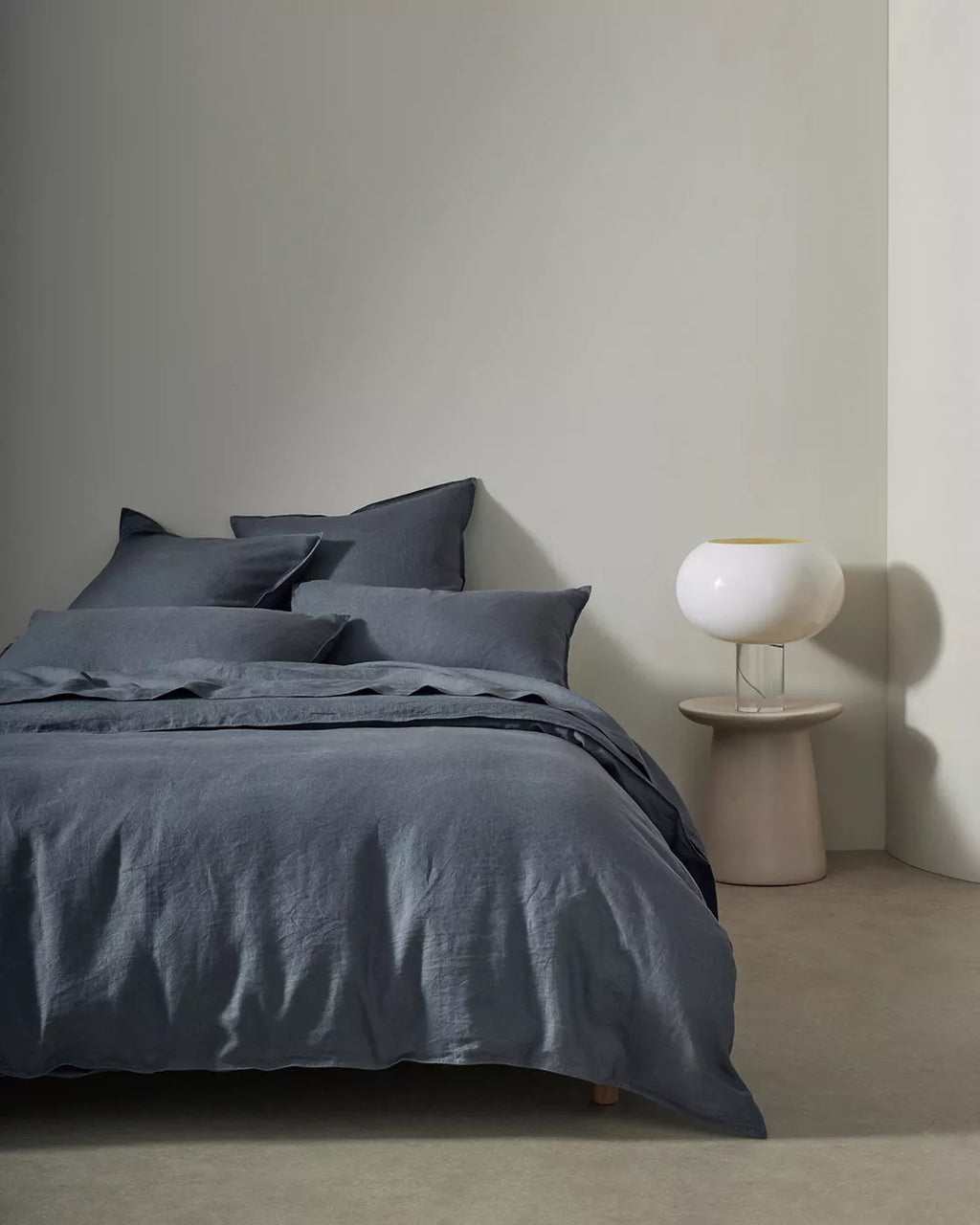 Ravello Linen Pillowcase Set Denim – view 5