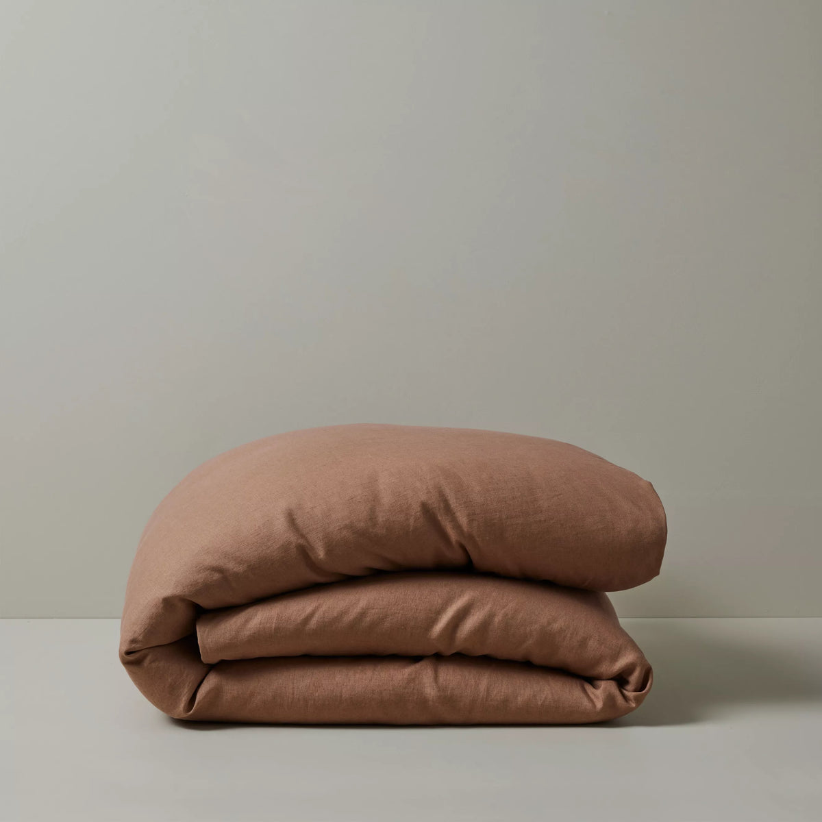 Ravello Linen Quilt Cover Biscuit