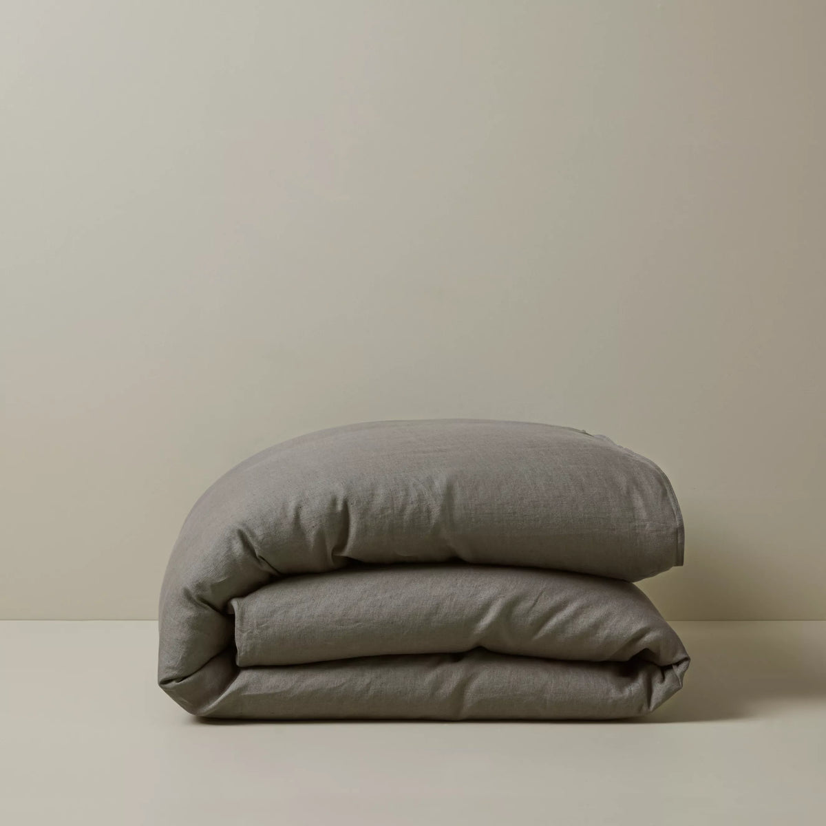 Ravello Linen Quilt Cover Charcoal