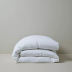 Ravello Linen Quilt Cover White