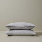 Ravello Linen Pillowcase Set Silver