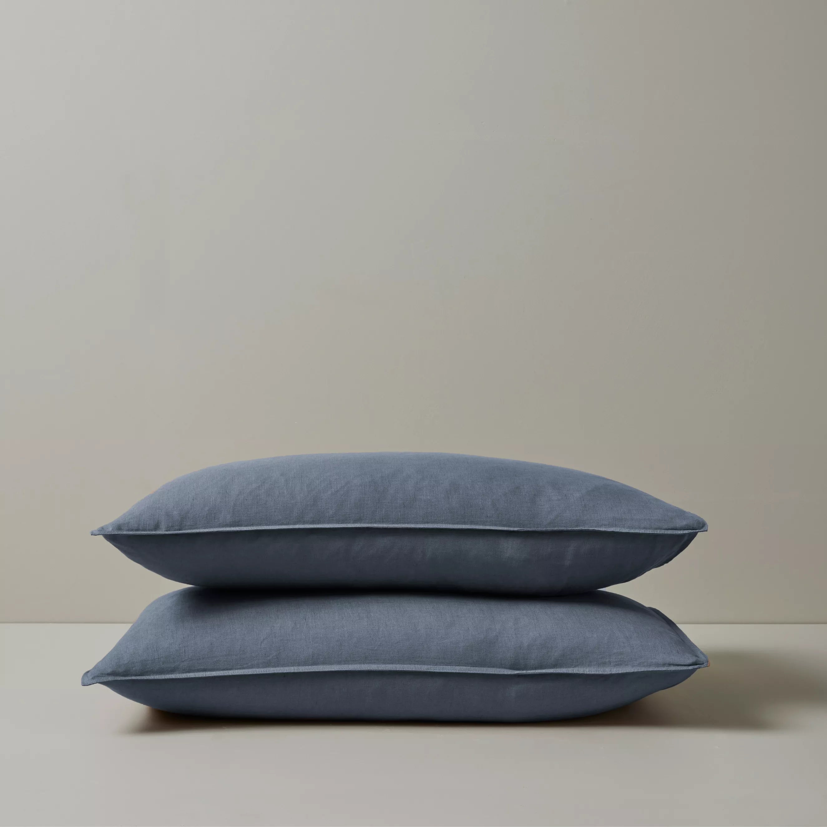 Ravello Linen Pillowcase Set Denim