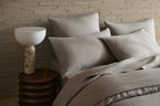 Ravello Linen Pillowcase Set Pebble