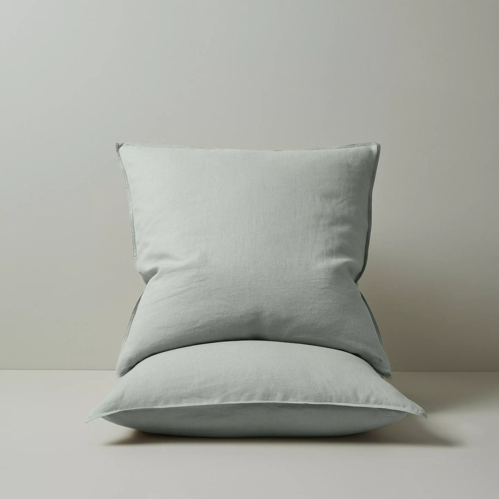 Ravello Linen Pillowcase Set Sage – view 2