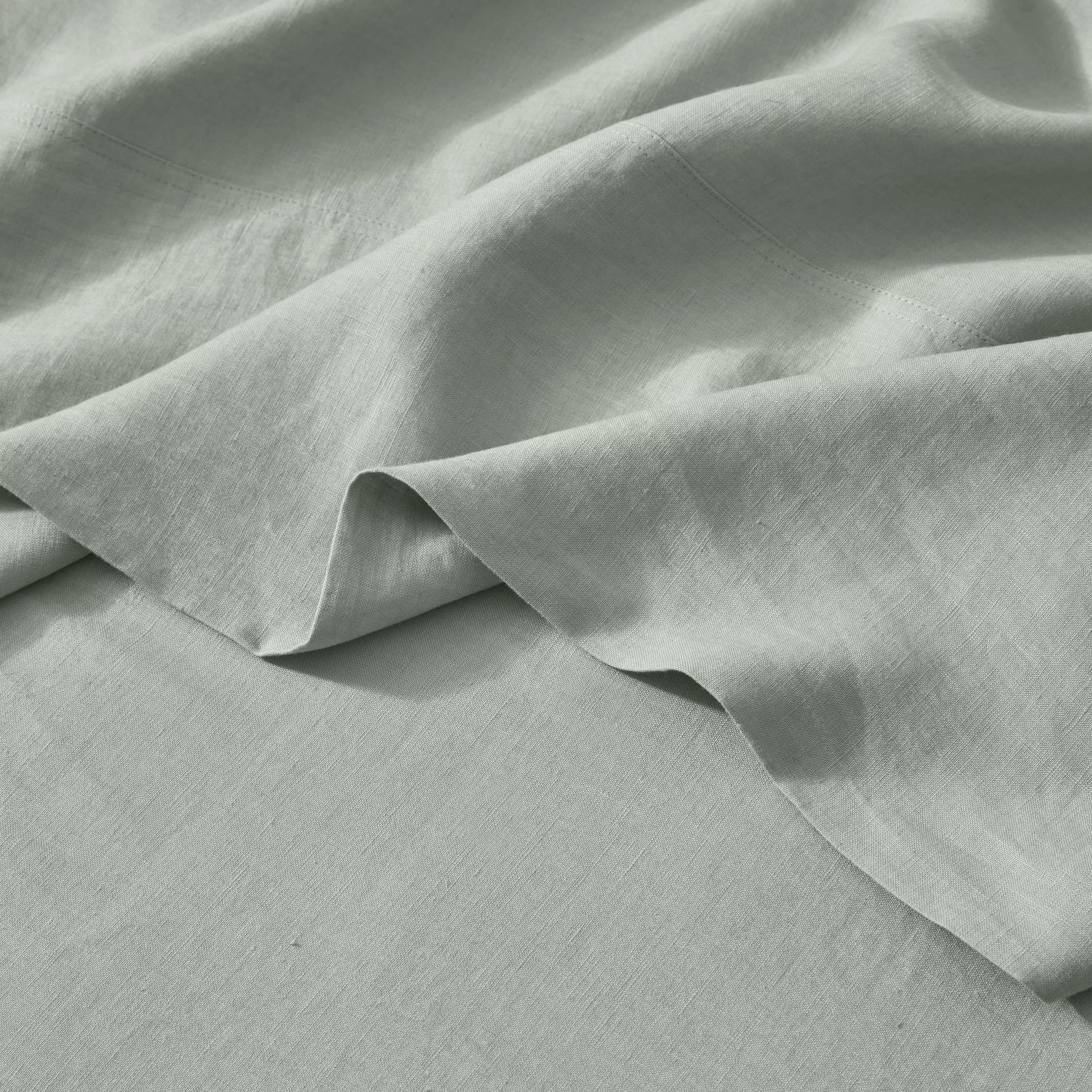 Ravello Linen Flat Sheet Sage
