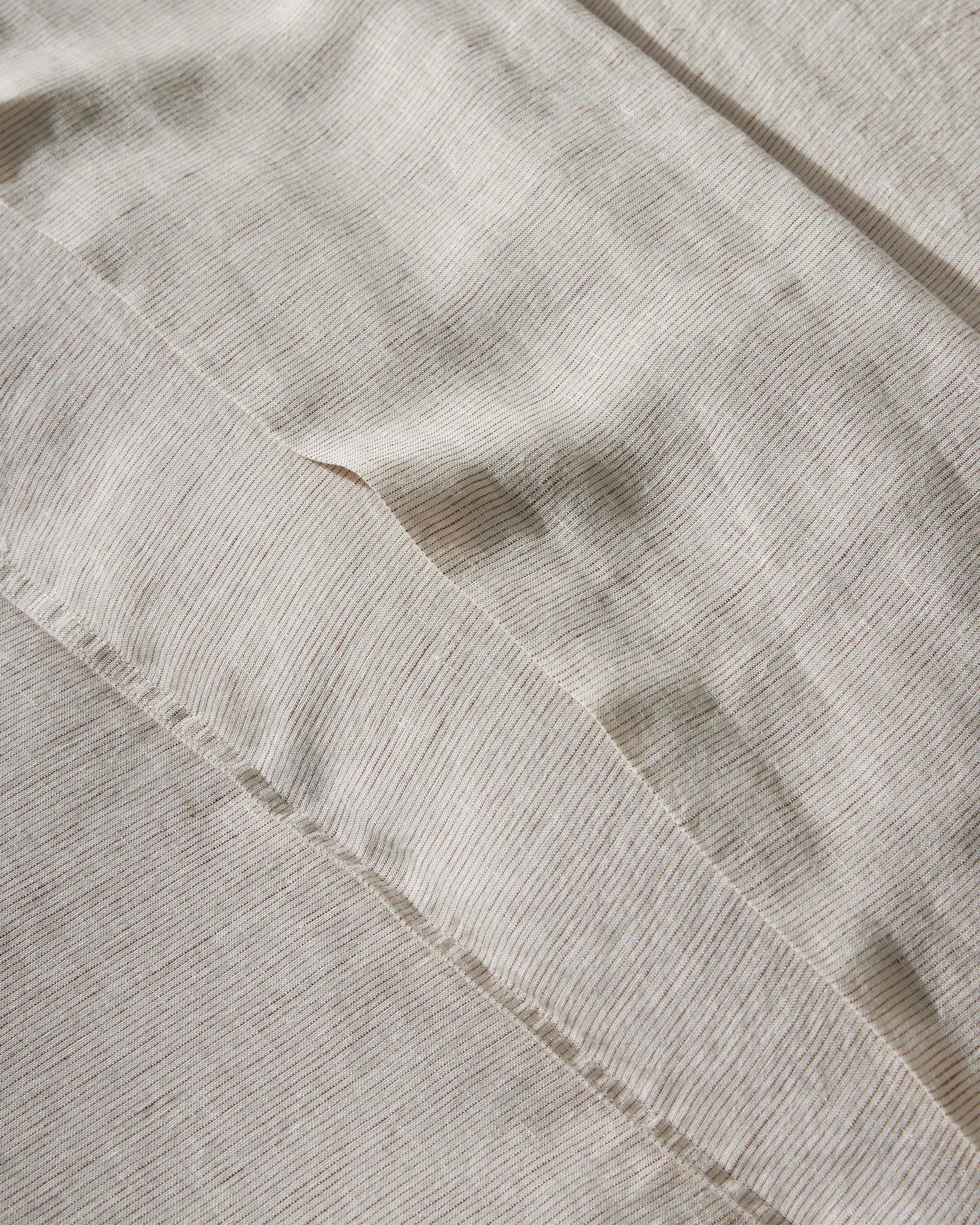 Sova Flat Sheet Savanna Pinstripe