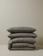 Ravello Linen Pillowcase Set Charcoal – view 3