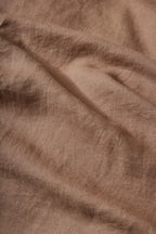 Ravello Linen Flat Sheet Biscuit – view 2