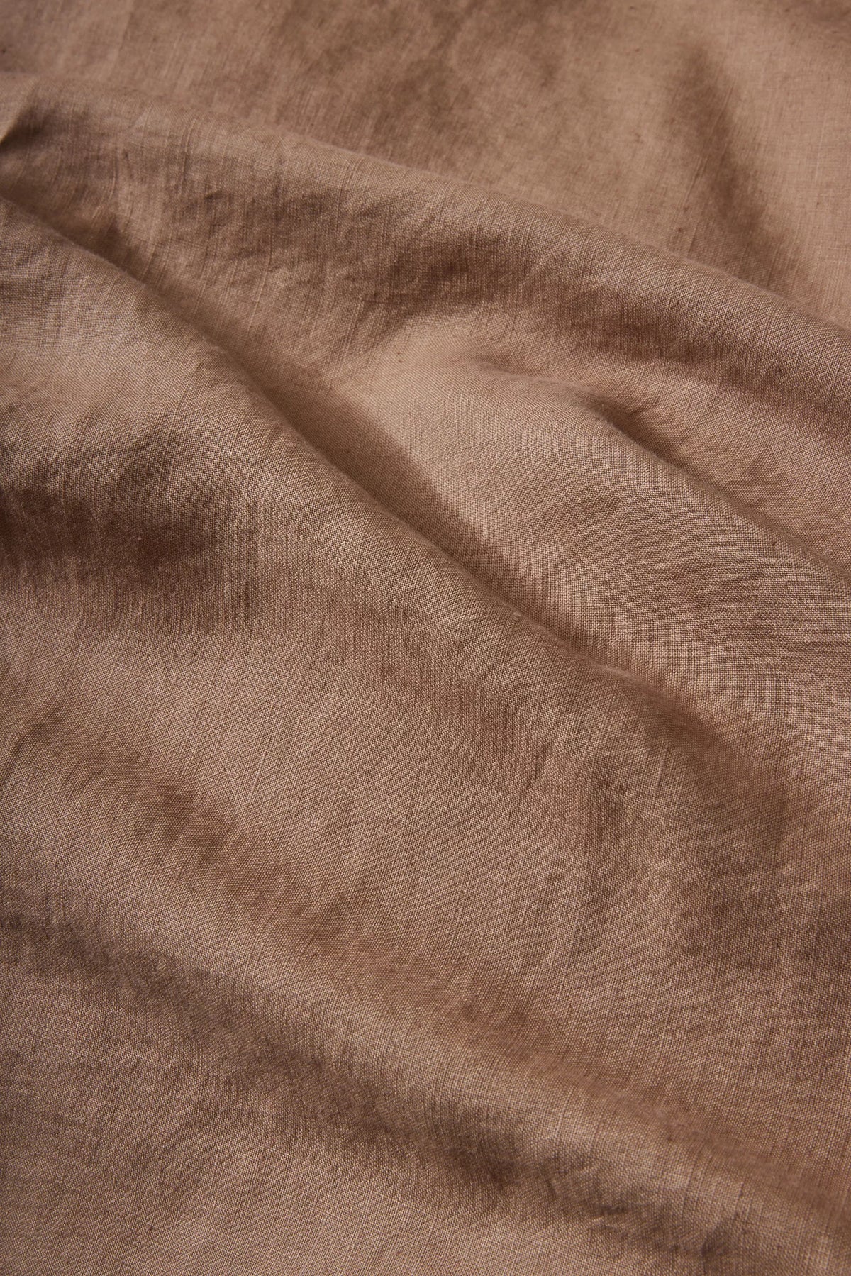 Ravello Linen Flat Sheet Biscuit – view 2