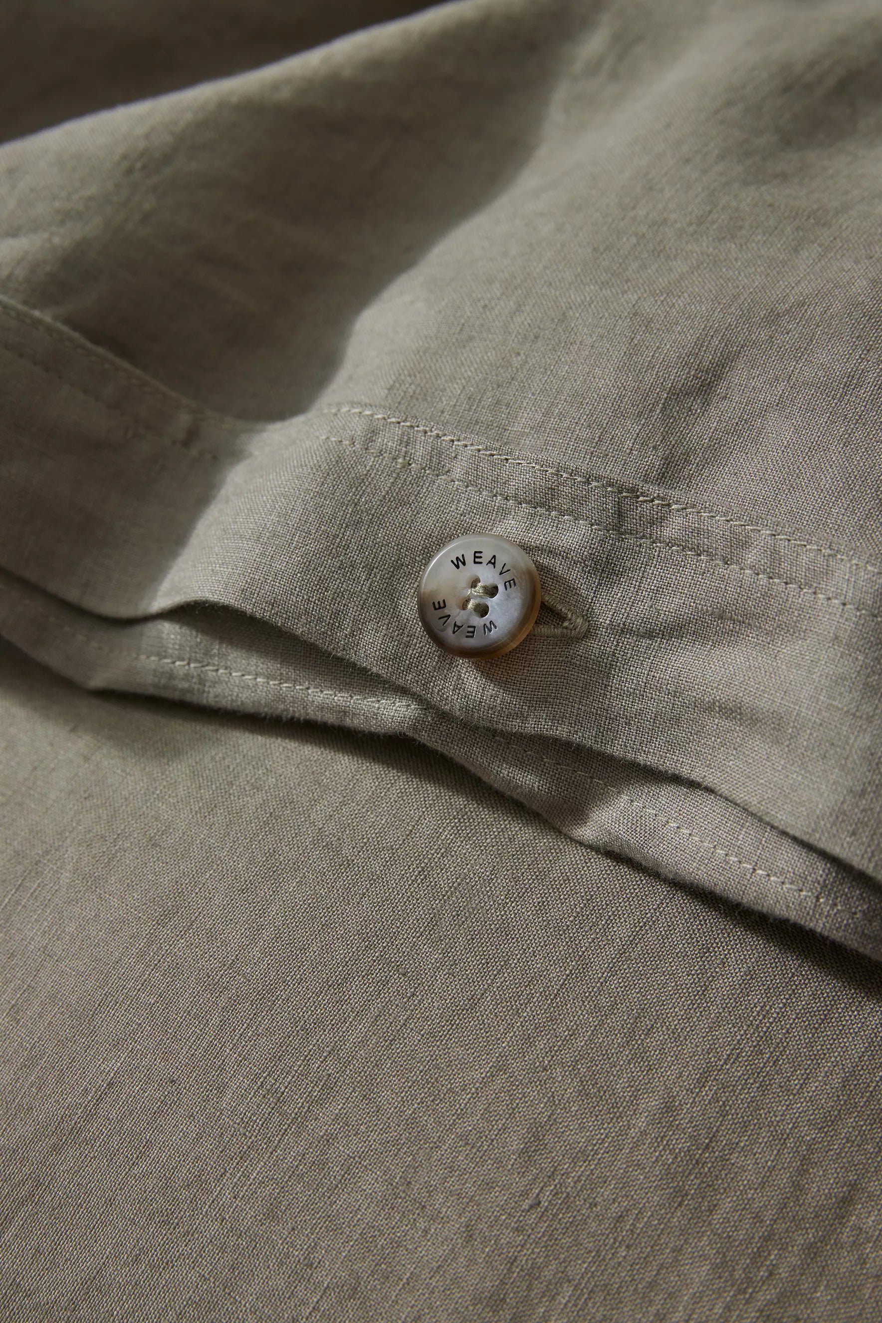 Ravello Linen Quilt Cover Caper