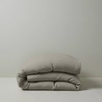 Ravello Linen Quilt Cover Pebble