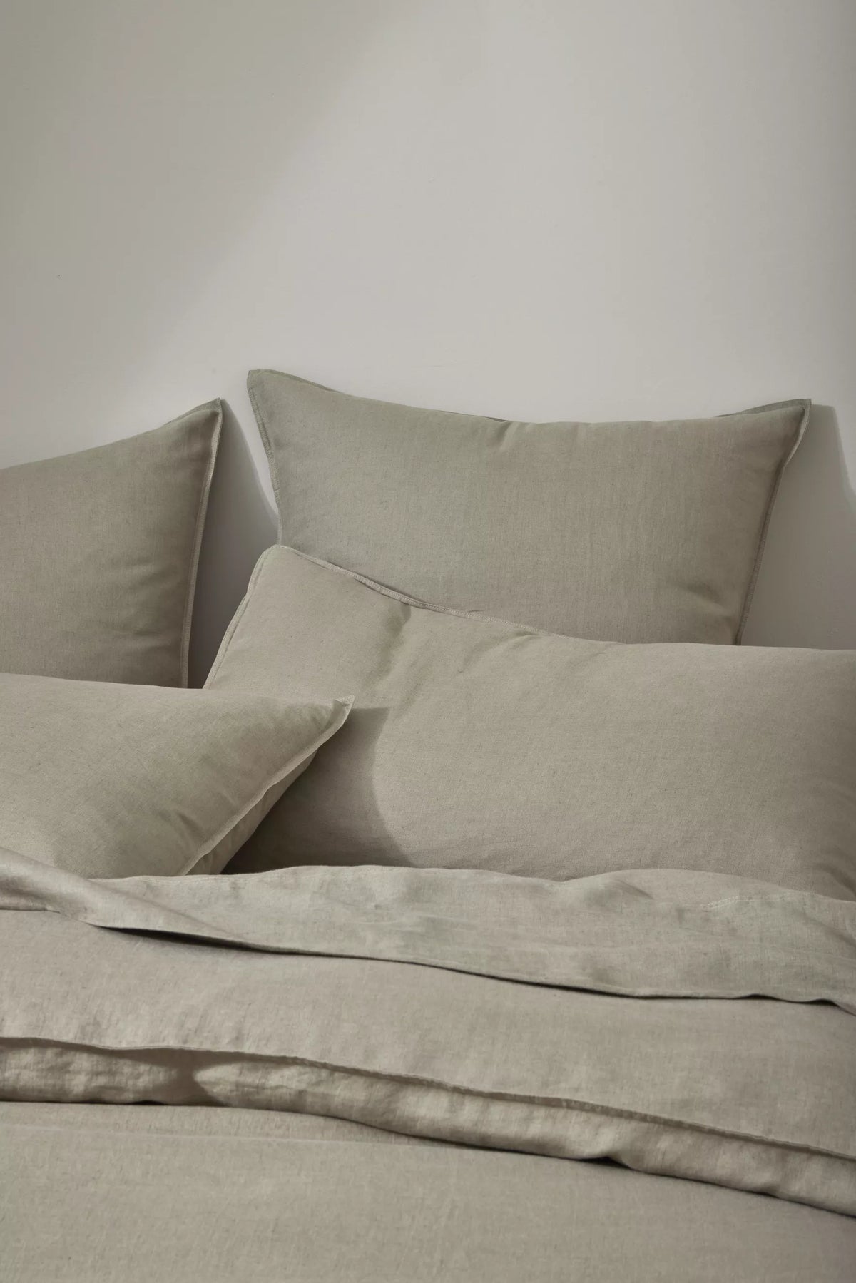 Ravello Linen Flat Sheet Caper – view 3