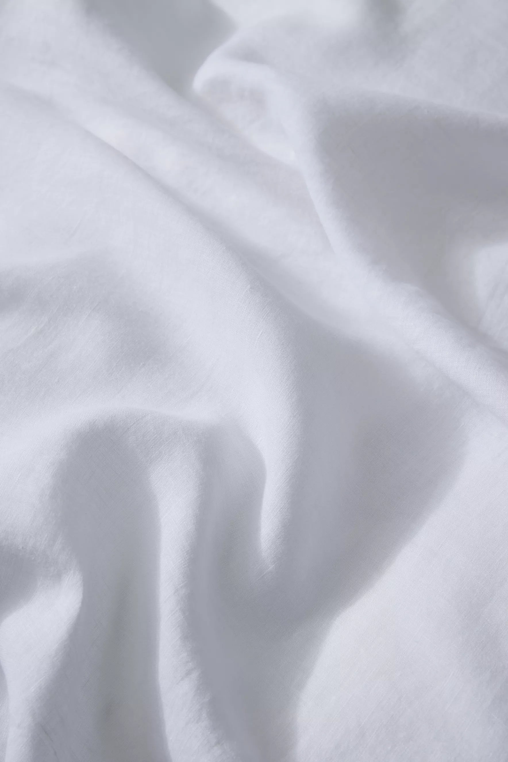Ravello Linen Quilt Cover White