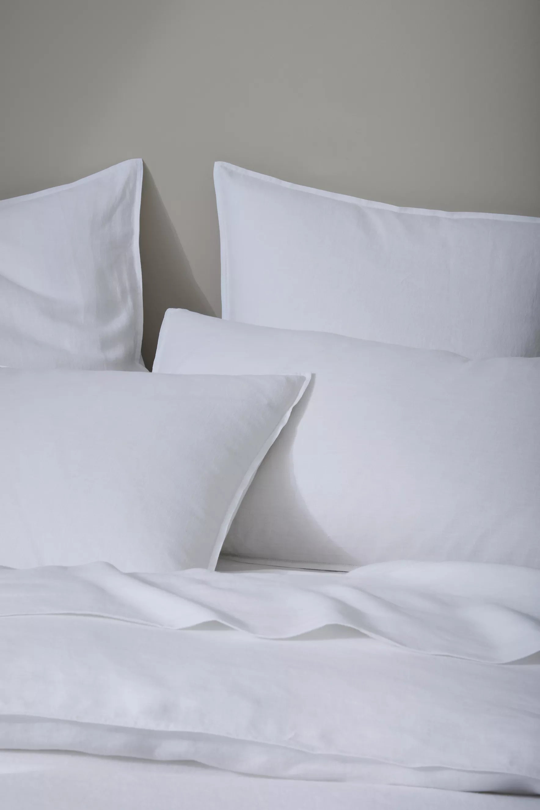 Ravello Linen Flat Sheet White